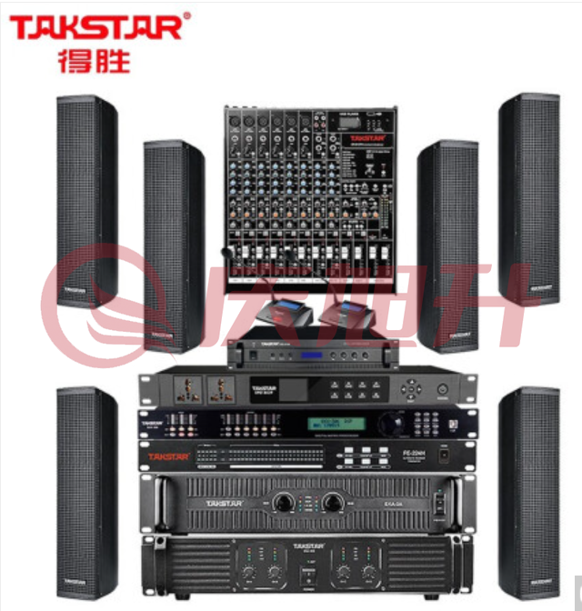 得胜(TAKSTAR)ESC-034室内挂式音响音柱套装 演艺音箱 HIFI壁挂式音响 室内演艺广播背景音乐音箱 黑色/白色TJRRSFYJD2023030210265010 SKU：QXS13138