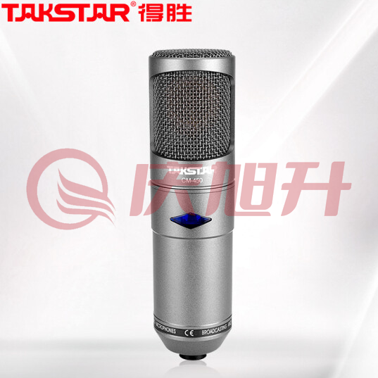 得胜 CM-450-L 旁述式录音麦克风 灰色TJRRSFYJD202303011515504 SKU：QXS13151