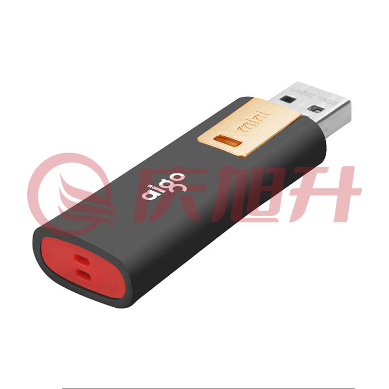 爱国者128GB USB3.0 U盘 L8302写保护 黑色 防病毒入侵 防误删 高速读写U盘 SKU：QXS13639