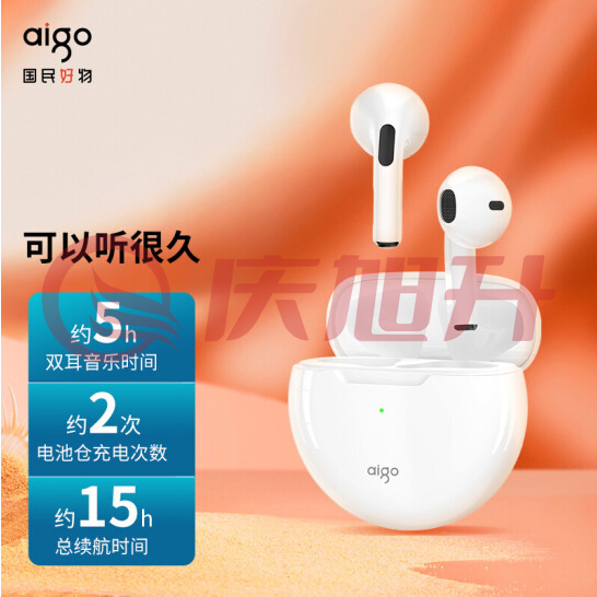 爱国者无线半入式蓝牙耳机 蓝牙5.1 运动耳机 t16. SKU：QXS13614