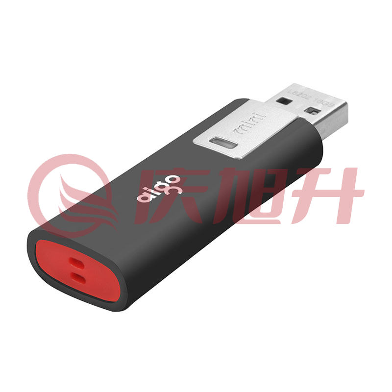 爱国者 (aigo)8GB USB2.0 U盘 L8202写保护 黑色 防病毒入侵 防误删 SKU：QXS13607