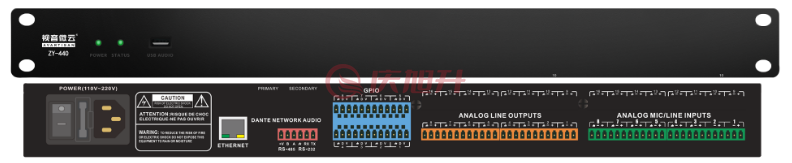 视音 微云ZY-440音频处理器 SKU：QXS13436