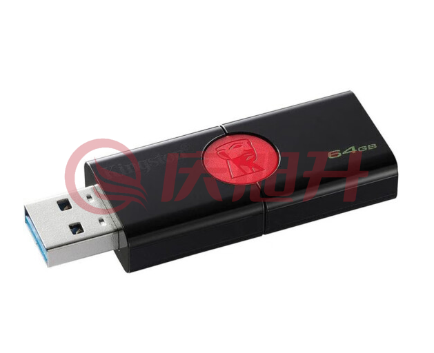 金士顿DT106 64G u盘 USB3.1 优盘 大容量U盘 红黑款 精英版 TJHX04261413565002 SKU：QXS13732