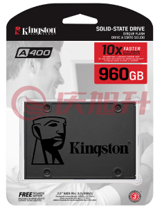 金士顿(Kingston) 960GB SSD固态硬盘 SATA3.0接口 A400系列 SKU：QXS13754