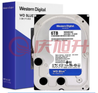 西部数据(WD)蓝盘 6TB SATA6Gb/s 5400转256MB 台式机械硬盘(WD60EZAZ) SKU：QXS14009