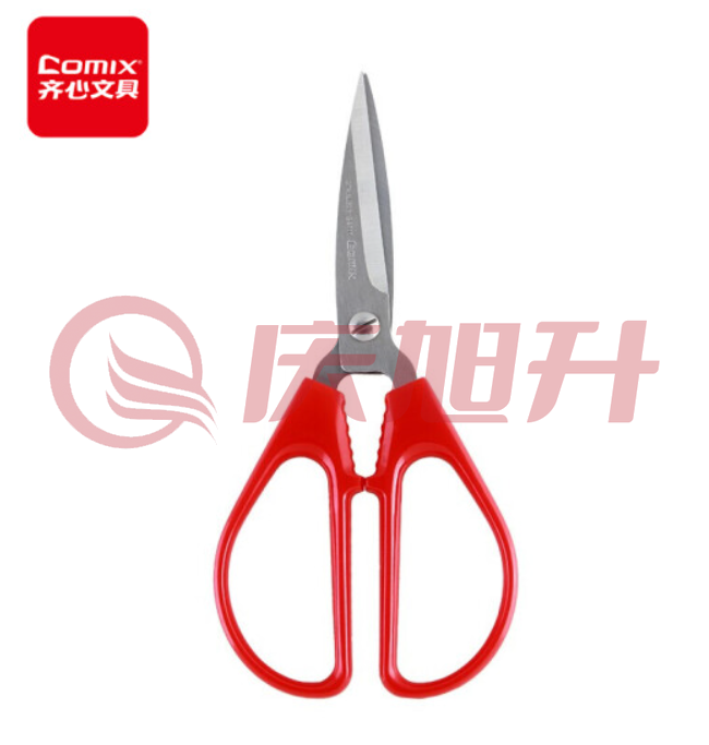 齐心 B2711 中号大手柄剪刀 172mm TJHX02131425266662 SKU：QXS14132